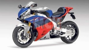 Akhirnya Motor Super Honda Bermesin V4 Muncul ke Permukaan
