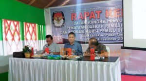 KPUD Bolmut Lakukan Rapat Kerja Dengan Parpol