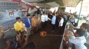 KPUD Bolmut Tetapkan Tiga Pasangan Calon