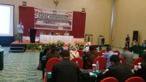 KPU Bolmut Gelar Rakor Di Manado
