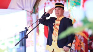 Upacara HUT Bolmut Ke 11 Dipimpin Langsung Plt Bupati Suriansyah