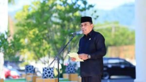 Usai Cuti Kampanye, Bupati Bolmut Pimpin Apel Perdana
