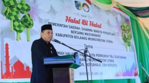 Rekatkan Silaturahmi, Pemda Bolmut Gelar Halal Bilhalal