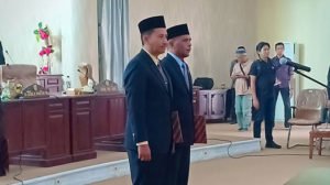 Dua Pimpinan DPRD Bolmut Resmi Dilantik