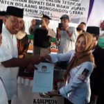 KPU Bolmut Pleno Penetapan Bupati Dan Wakil Bupati Periode 2018-2023