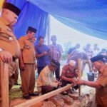 Peletakan Batu Pembangunan Gedung Olahraga