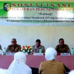 Wakil Bupati Bolmut Buka Sosialisasi Peraturan Perundang-Undangan