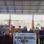 DPRD Bersama Pemda Bolmut Salurkan Bantuan Bencana Banjir Bandang Bolsel
