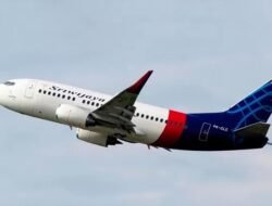 Pesawat Sriwijaya Air Rute Jakarta-Pontianak Hilang Kontak