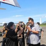 Tiba di Manado, Puan di Jemput Para Kader PDI Perjuangan