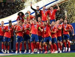 Spanyol Juara Euro 2024, Menang Dramatis 2-1 atas Inggris
