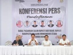 KPU Bolmut Tegaskan Batas Waktu Pendaftaran Calon Pilkada, Perpanjangan Jika Tidak Ada Pendaftar