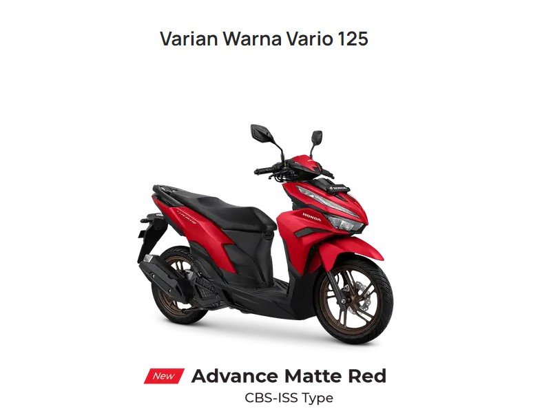 Honda Resmi Luncurkan New Vario 125 dengan Tiga Tipe