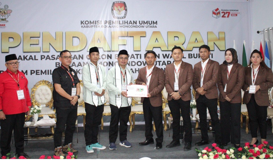 Hari Ke-3 KPUD Terima Pendaftaran Calon Bupati Bolmut