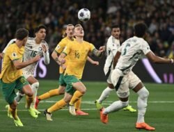 Pertandingan Australia dan Arab Saudi Bermain Tampa Gol