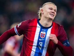 Erling Haaland Bawa Norwegia Amankan Promosi NL