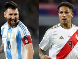 Susunan Pemain Argentina vs Peru di World Cup CONMEBOL