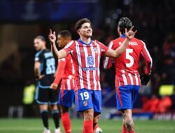 Atletico Madrid kalahkan Slovan Bratislava dengan Skor 3-1