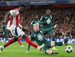 Arsenal vs Monaco, Saka cetak dua gol untuk hancurkan Monaco