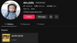 Tiktokers Abe Daily Sabet Gelar Raising Creator of The Year 2024