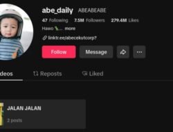 Tiktokers Abe Daily Sabet Gelar Raising Creator of The Year 2024