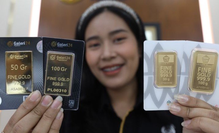 Harga Emas Ambruk Rp14.000 per Gram, Ini Daftar Terbarunya