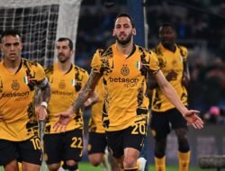 Inter Tampil Gemilang Menghajar Lazio Enam Gol Tanpa Balas