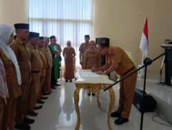 PJ Bupati Bolmut Darwin Muksin Kukuhkan 75 Pejabat Fungsional