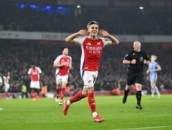 Arsenal Cetak Dua Gol Cepat ke Gawang Tottenham Hotspur