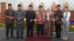 Rapat Paripurna DPRD Bolmut Tetapkan Sirajudin Lasena dan Mohamad Aditya Pontoh sebagai Bupati dan Wakil Bupati Terpilih