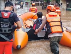 Hujan Deras di Jakarta dan Bogor, 1.251 Warga Mengungsi Akibat Banjir