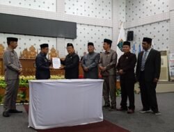 DPRD Bolmut Paripurnakan LKPJ Bupati Tahun Anggaran 2024