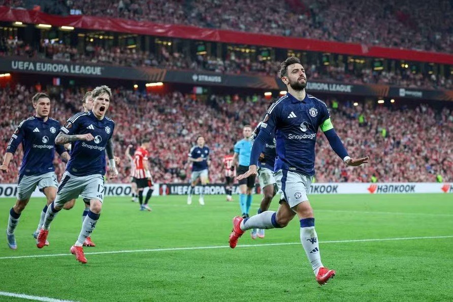 Manchester United Bungkam Athletic Club 3-0, Langkah Pasti Menuju Final Liga Europa