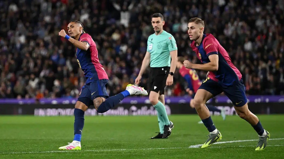 Barcelona Taklukkan Real Valladolid dengan Skor 2-1