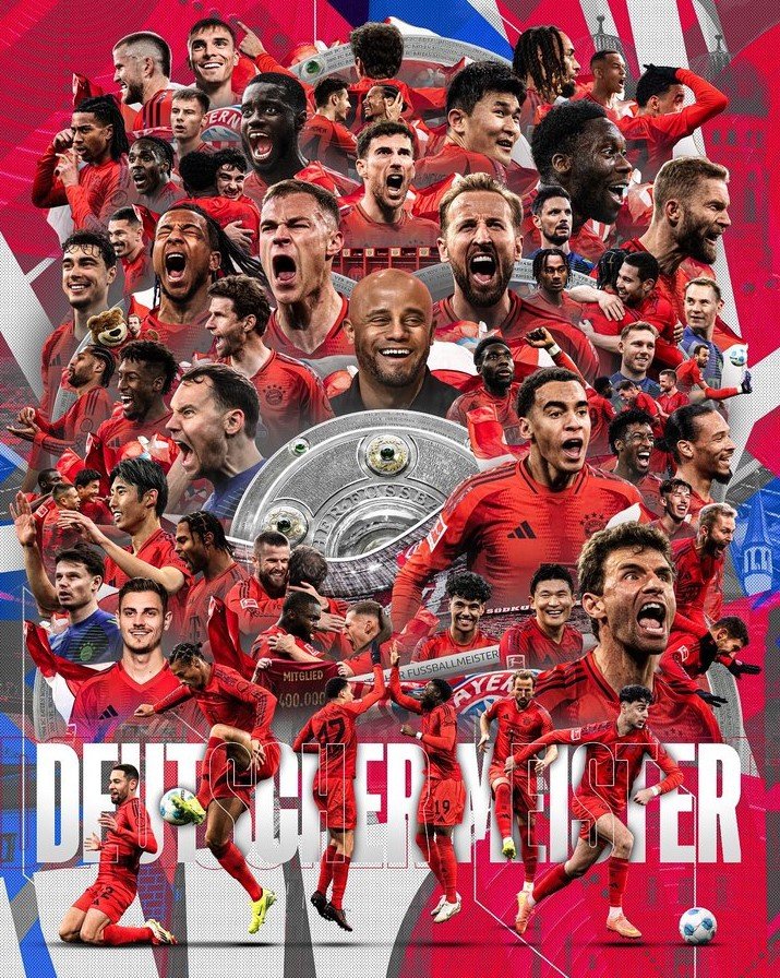 Bayern Munich Resmi Juara Bundesliga ke-33