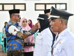 Bupati Boltim Oskar Manoppo Lantik Tiga Penjabat Sangadi