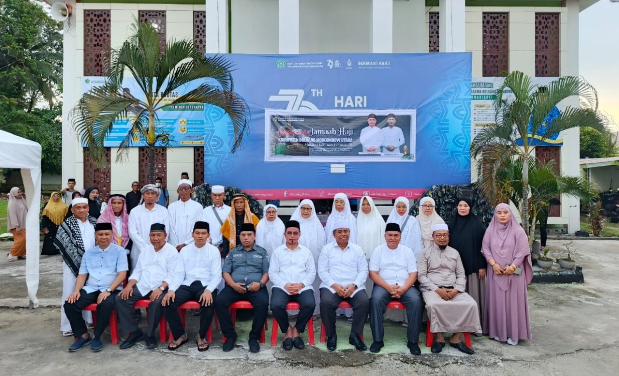 Bupati Bolmut Sambut Kepulangan Jamaah Haji Bolmong Utara