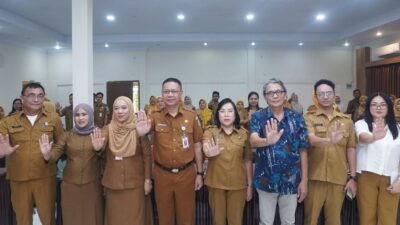 Rapat koordinasi pengarusutamaan gender di Boroko, Kabupaten Bolaang Mongondow Utara