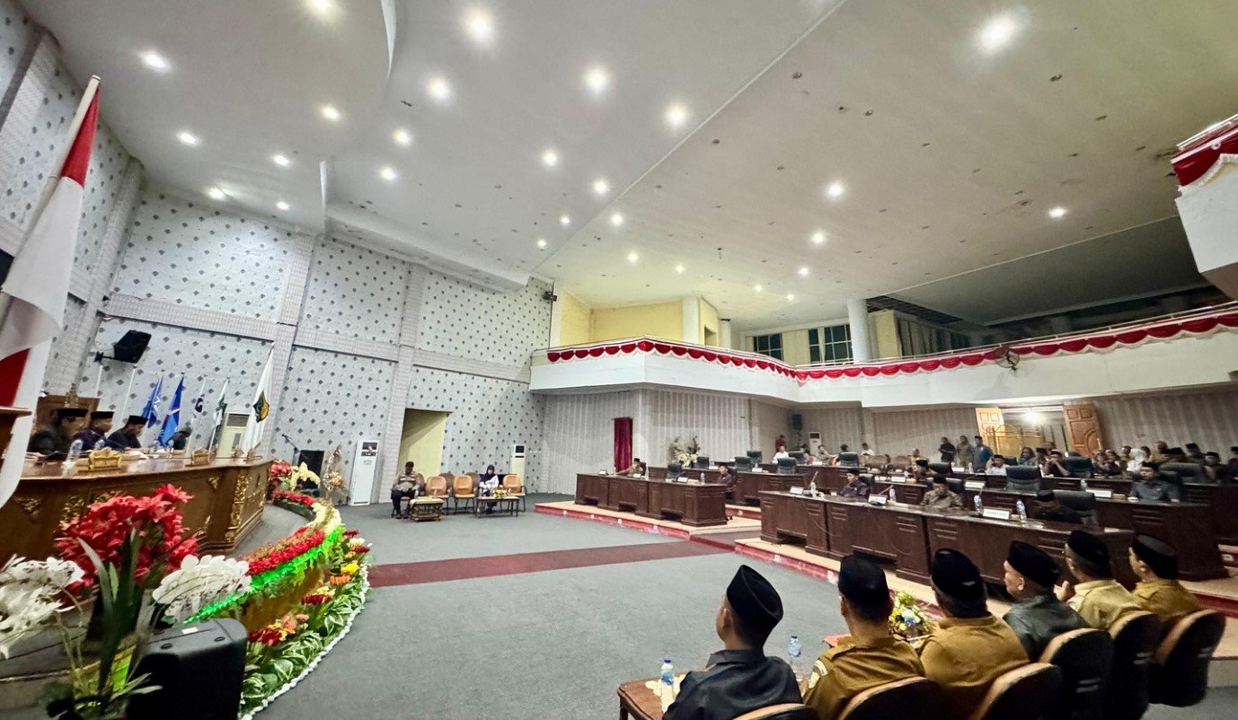 Rapat Paripurna DPRD Bolmut bahas Kebijakan Umum Anggaran 2026