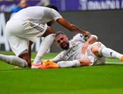 Dani Carvajal Kembali Cedera, Real Madrid Kehilangan Sang Kapten Hingga Dua Bulan