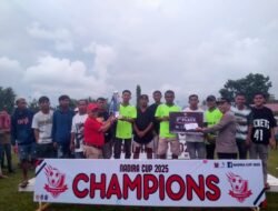 Ketua DPC PDIP Bolmut Hadiri Final Turnamen Sepakbola Piala Nadira: Dukungan untuk Generasi Muda dan Olahraga Daerah