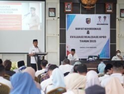 Sirajudin Lasena Pimpin Rapat Koordinasi dan Evaluasi Realisasi APBD 2025