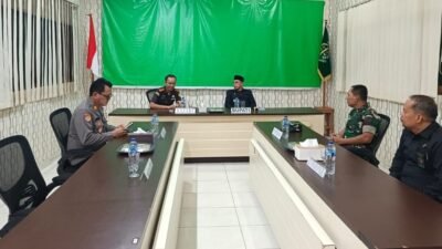 Bupati Bolaang Mongondow Utara menghadiri rapat Forkopimda di Kejaksaan Negeri Bolmut
