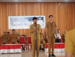 Apel Bersama ASN, Sekda Bolmut Tekankan Disiplin dan Kepemimpinan OPD