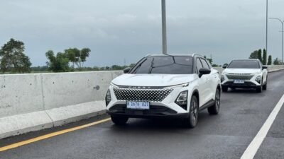 Chery C5 CSH dengan sistem hybrid seri-paralel di Indonesia
