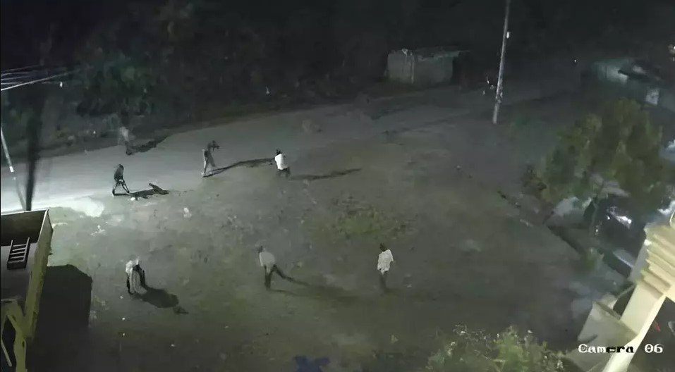 Aksi gangster serang warga Legok dan Pagedangan terekam CCTV