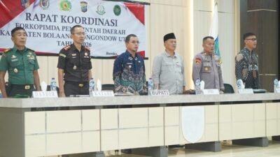 Kajari Bolmut menghadiri Rapat Forkopimda Bolmut jelang Ramadhan 1447 H