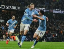 Manchester City vs Fulham: Manchester City Tekan Arsenal Usai Kemenangan 3-0