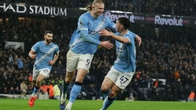 Manchester City vs Fulham berakhir 3-0 di Premier League