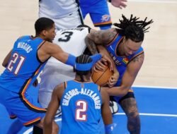 Spurs vs Thunder: Keldon Johnson Bersinar, San Antonio Kalahkan Oklahoma City 116-106